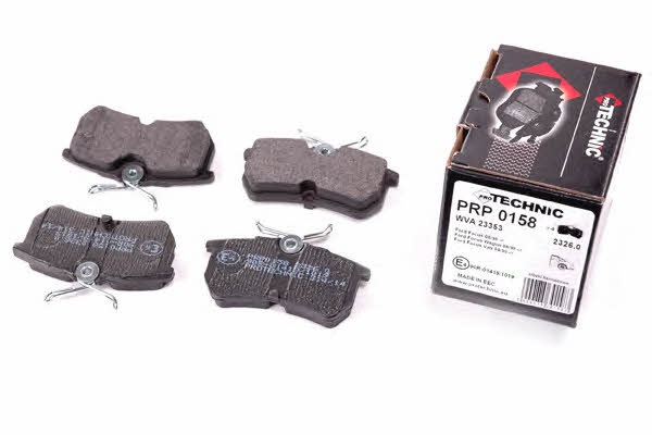 Protechnic PRP0158 Brake Pad Set, disc brake PRP0158: Buy near me in Poland at 2407.PL - Good price!
