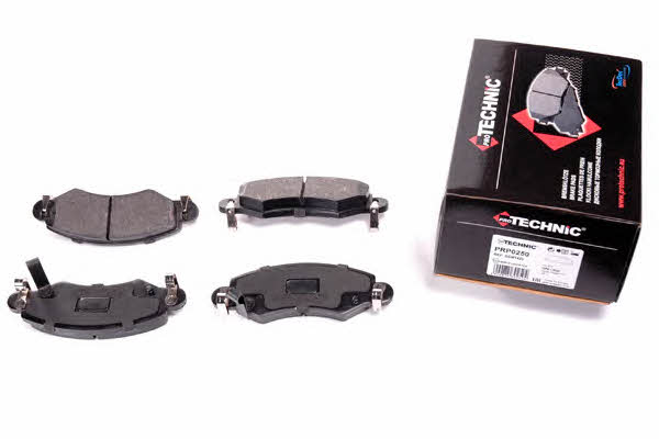 Protechnic PRP0250 Brake Pad Set, disc brake PRP0250: Buy near me in Poland at 2407.PL - Good price!