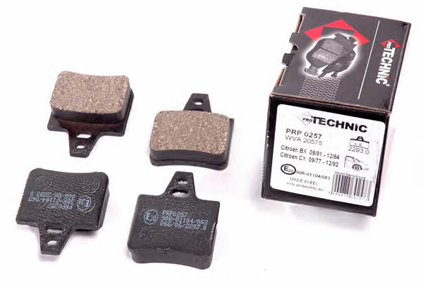 Protechnic PRP0257 Brake Pad Set, disc brake PRP0257: Buy near me at 2407.PL in Poland at an Affordable price!