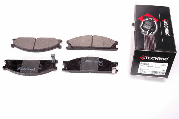 Protechnic PRP0365 Brake Pad Set, disc brake PRP0365: Buy near me in Poland at 2407.PL - Good price!