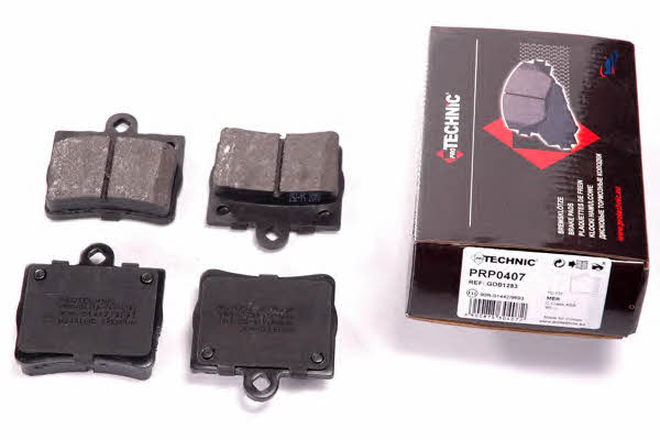 Protechnic PRP0407 Brake Pad Set, disc brake PRP0407: Buy near me in Poland at 2407.PL - Good price!