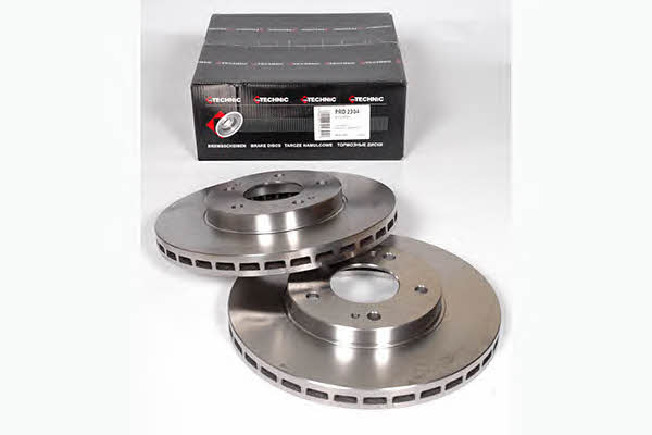 Protechnic PRD2304 Front brake disc ventilated PRD2304: Buy near me in Poland at 2407.PL - Good price!