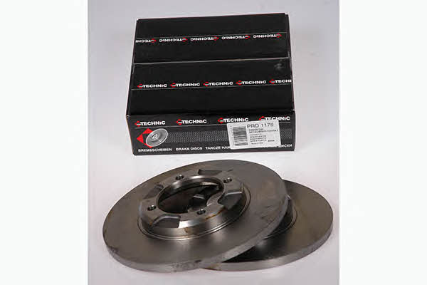 Protechnic PRD1176 Unventilated front brake disc PRD1176: Buy near me in Poland at 2407.PL - Good price!