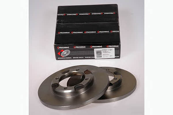 Protechnic PRD1184 Unventilated front brake disc PRD1184: Buy near me in Poland at 2407.PL - Good price!