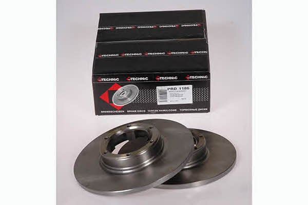 Protechnic PRD1186 Unventilated front brake disc PRD1186: Buy near me in Poland at 2407.PL - Good price!