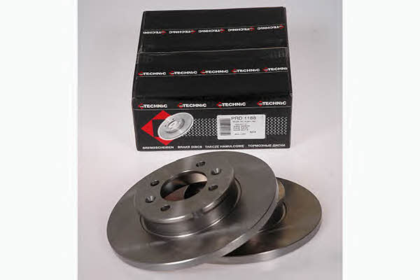 Protechnic PRD1188 Unventilated front brake disc PRD1188: Buy near me in Poland at 2407.PL - Good price!