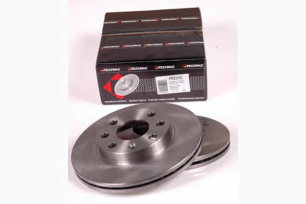 Protechnic PRD2102 Front brake disc ventilated PRD2102: Buy near me in Poland at 2407.PL - Good price!