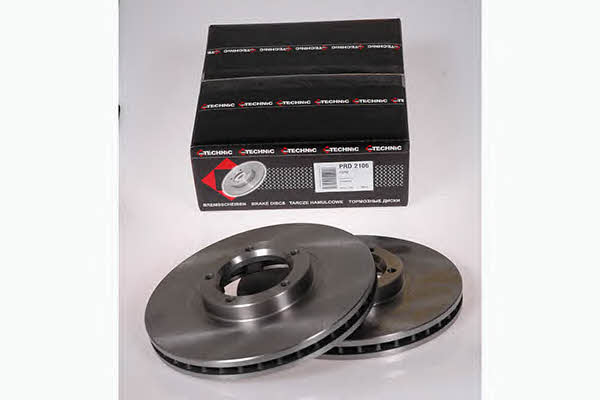 Protechnic PRD2106 Front brake disc ventilated PRD2106: Buy near me in Poland at 2407.PL - Good price!