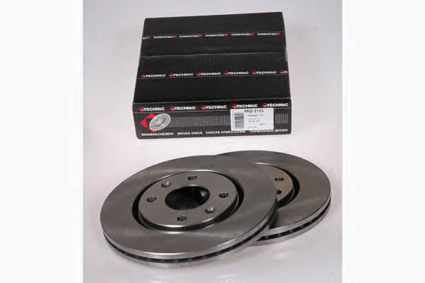 Protechnic PRD2115 Front brake disc ventilated PRD2115: Buy near me in Poland at 2407.PL - Good price!