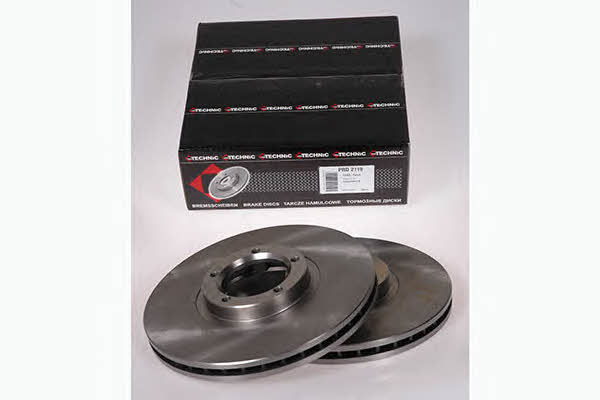 Protechnic PRD2119 Front brake disc ventilated PRD2119: Buy near me in Poland at 2407.PL - Good price!