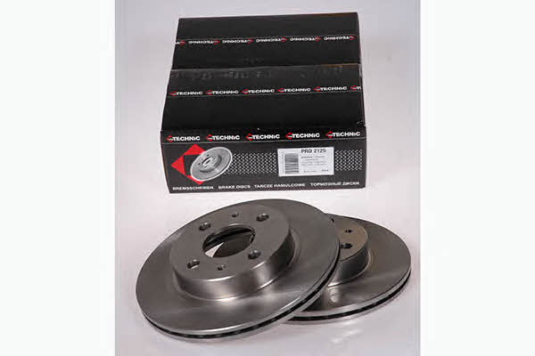 Protechnic PRD2125 Front brake disc ventilated PRD2125: Buy near me in Poland at 2407.PL - Good price!