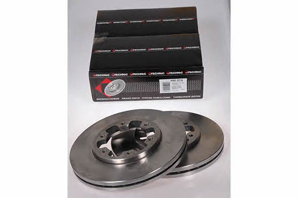 Protechnic PRD2216 Front brake disc ventilated PRD2216: Buy near me in Poland at 2407.PL - Good price!