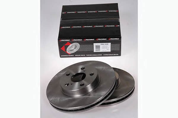 Protechnic PRD2235 Front brake disc ventilated PRD2235: Buy near me in Poland at 2407.PL - Good price!