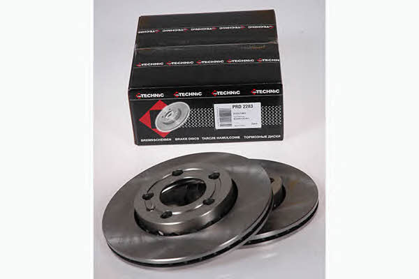Protechnic PRD2283 Front brake disc ventilated PRD2283: Buy near me in Poland at 2407.PL - Good price!