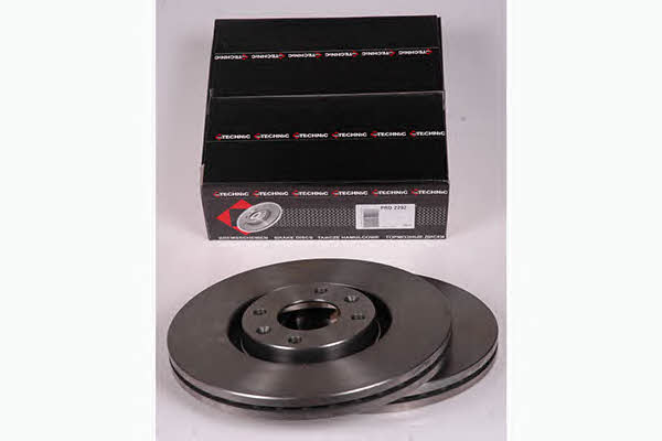 Protechnic PRD2292 Front brake disc ventilated PRD2292: Buy near me in Poland at 2407.PL - Good price!