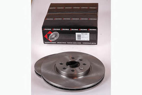 Protechnic PRD2450 Тормозной диск передний вентилируемый PRD2450: Отличная цена - Купить в Польше на 2407.PL!