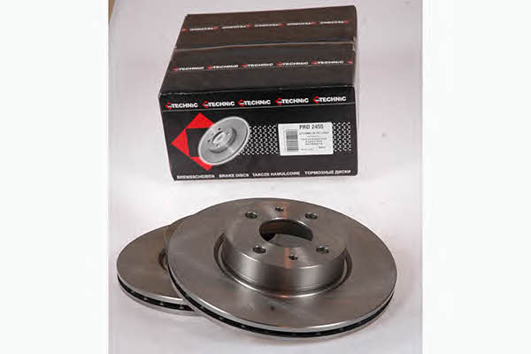 Protechnic PRD2455 Front brake disc ventilated PRD2455: Buy near me in Poland at 2407.PL - Good price!