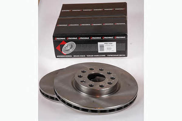 Protechnic PRD2459 Front brake disc ventilated PRD2459: Buy near me at 2407.PL in Poland at an Affordable price!