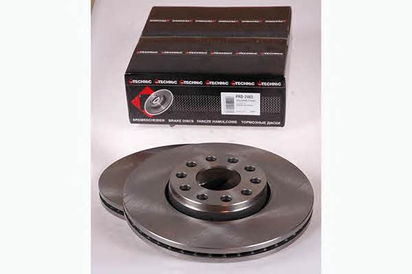 Protechnic PRD2483 Front brake disc ventilated PRD2483: Buy near me in Poland at 2407.PL - Good price!