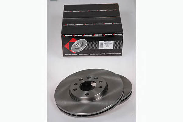 Protechnic PRD2513 Front brake disc ventilated PRD2513: Buy near me in Poland at 2407.PL - Good price!