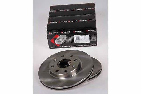 Protechnic PRD2533 Front brake disc ventilated PRD2533: Buy near me in Poland at 2407.PL - Good price!