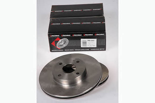 Protechnic PRD2647 Front brake disc ventilated PRD2647: Buy near me in Poland at 2407.PL - Good price!