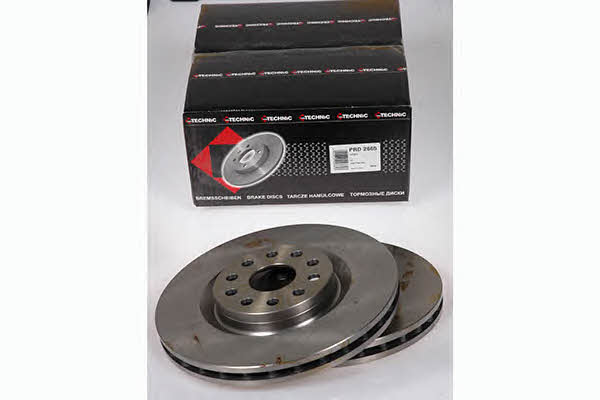 Protechnic PRD2665 Front brake disc ventilated PRD2665: Buy near me in Poland at 2407.PL - Good price!