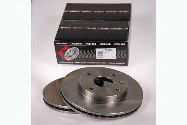 Protechnic PRD2666 Front brake disc ventilated PRD2666: Buy near me in Poland at 2407.PL - Good price!
