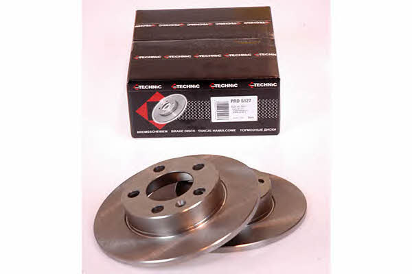 Protechnic PRD5127 Rear brake disc, non-ventilated PRD5127: Buy near me in Poland at 2407.PL - Good price!