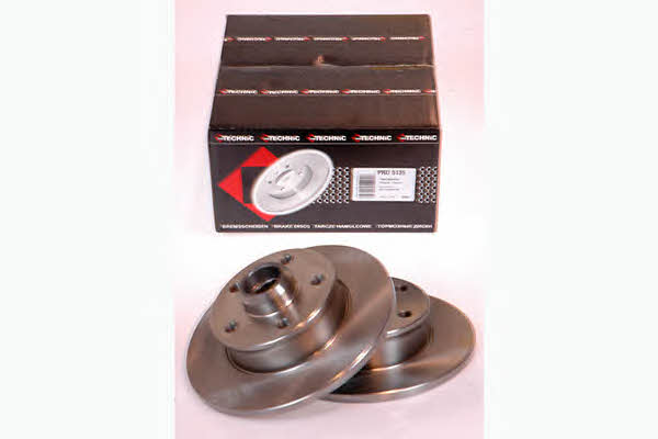 Protechnic PRD5135 Rear brake disc, non-ventilated PRD5135: Buy near me in Poland at 2407.PL - Good price!