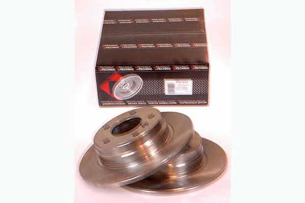 Protechnic PRD5141 Rear brake disc, non-ventilated PRD5141: Buy near me in Poland at 2407.PL - Good price!