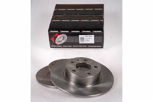 Protechnic PRD5228 Rear brake disc, non-ventilated PRD5228: Buy near me in Poland at 2407.PL - Good price!
