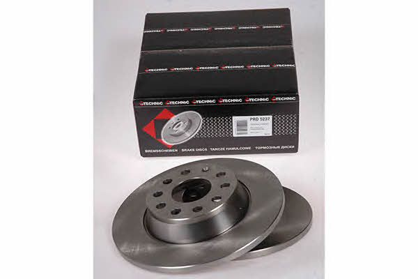 Protechnic PRD5237 Rear brake disc, non-ventilated PRD5237: Buy near me in Poland at 2407.PL - Good price!