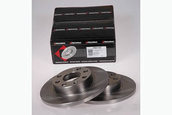 Protechnic PRD1108 Unventilated front brake disc PRD1108: Buy near me in Poland at 2407.PL - Good price!