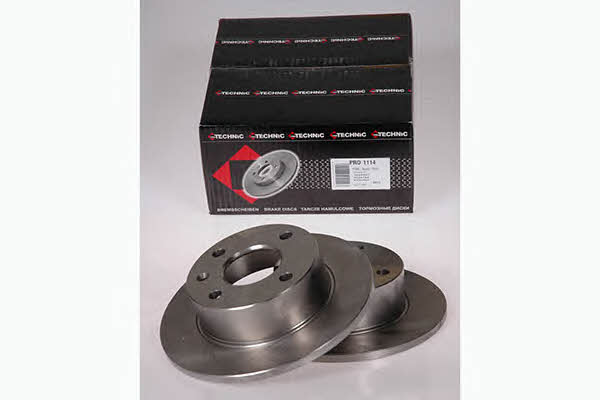 Protechnic PRD1114 Unventilated front brake disc PRD1114: Buy near me in Poland at 2407.PL - Good price!