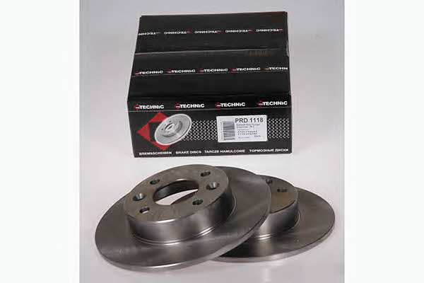 Protechnic PRD1118 Unventilated front brake disc PRD1118: Buy near me in Poland at 2407.PL - Good price!