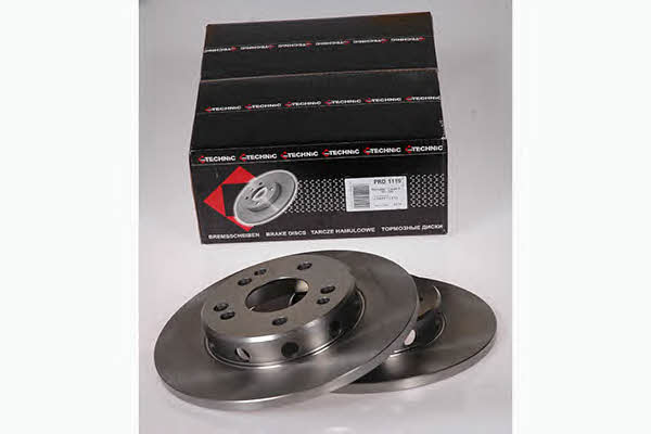 Protechnic PRD1119 Unventilated front brake disc PRD1119: Buy near me in Poland at 2407.PL - Good price!