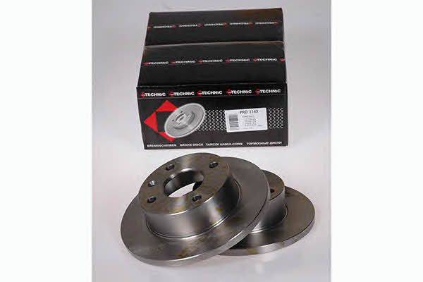 Protechnic PRD1143 Unventilated front brake disc PRD1143: Buy near me in Poland at 2407.PL - Good price!