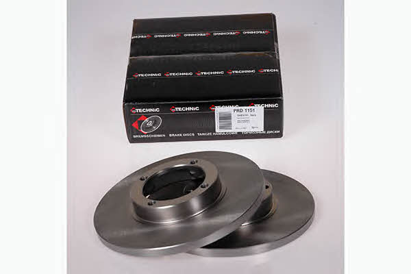 Protechnic PRD1151 Unventilated front brake disc PRD1151: Buy near me in Poland at 2407.PL - Good price!