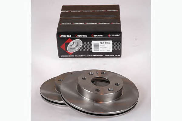 Protechnic PRD2135 Front brake disc ventilated PRD2135: Buy near me in Poland at 2407.PL - Good price!