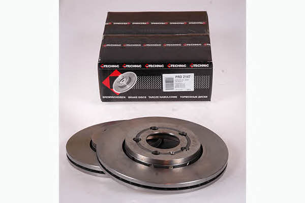 Protechnic PRD2147 Front brake disc ventilated PRD2147: Buy near me in Poland at 2407.PL - Good price!