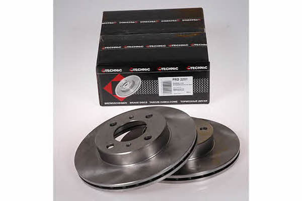 Protechnic PRD2201 Front brake disc ventilated PRD2201: Buy near me in Poland at 2407.PL - Good price!