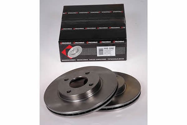 Protechnic PRD2202 Front brake disc ventilated PRD2202: Buy near me in Poland at 2407.PL - Good price!