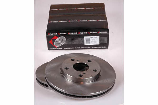 Protechnic PRD2208 Front brake disc ventilated PRD2208: Buy near me in Poland at 2407.PL - Good price!