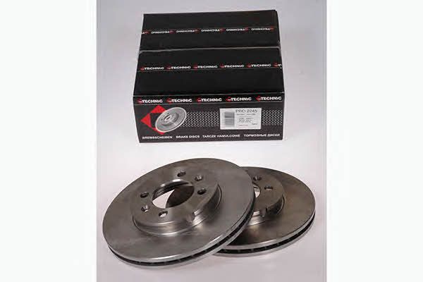 Protechnic PRD2245 Front brake disc ventilated PRD2245: Buy near me in Poland at 2407.PL - Good price!