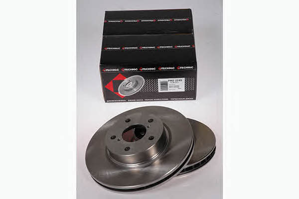 Protechnic PRD2249 Front brake disc ventilated PRD2249: Buy near me in Poland at 2407.PL - Good price!