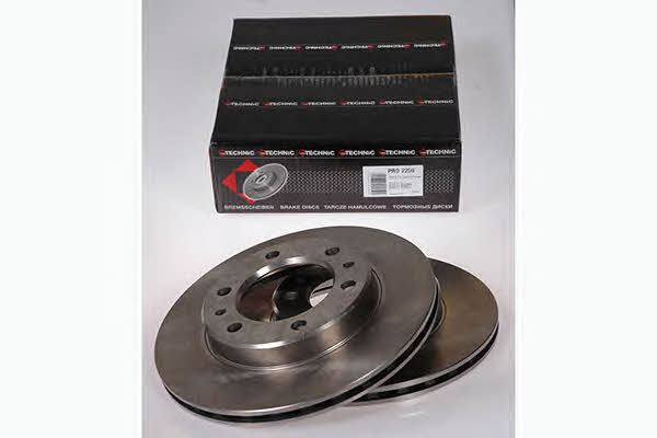 Protechnic PRD2259 Front brake disc ventilated PRD2259: Buy near me in Poland at 2407.PL - Good price!