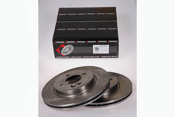 Protechnic PRD2376 Front brake disc ventilated PRD2376: Buy near me at 2407.PL in Poland at an Affordable price!