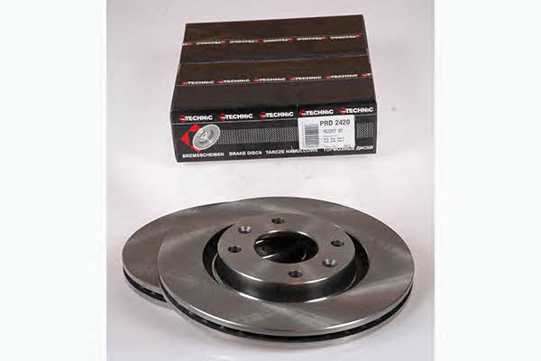 Protechnic PRD2420 Front brake disc ventilated PRD2420: Buy near me in Poland at 2407.PL - Good price!
