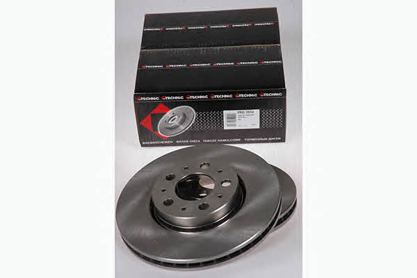 Protechnic PRD2634 Front brake disc ventilated PRD2634: Buy near me in Poland at 2407.PL - Good price!